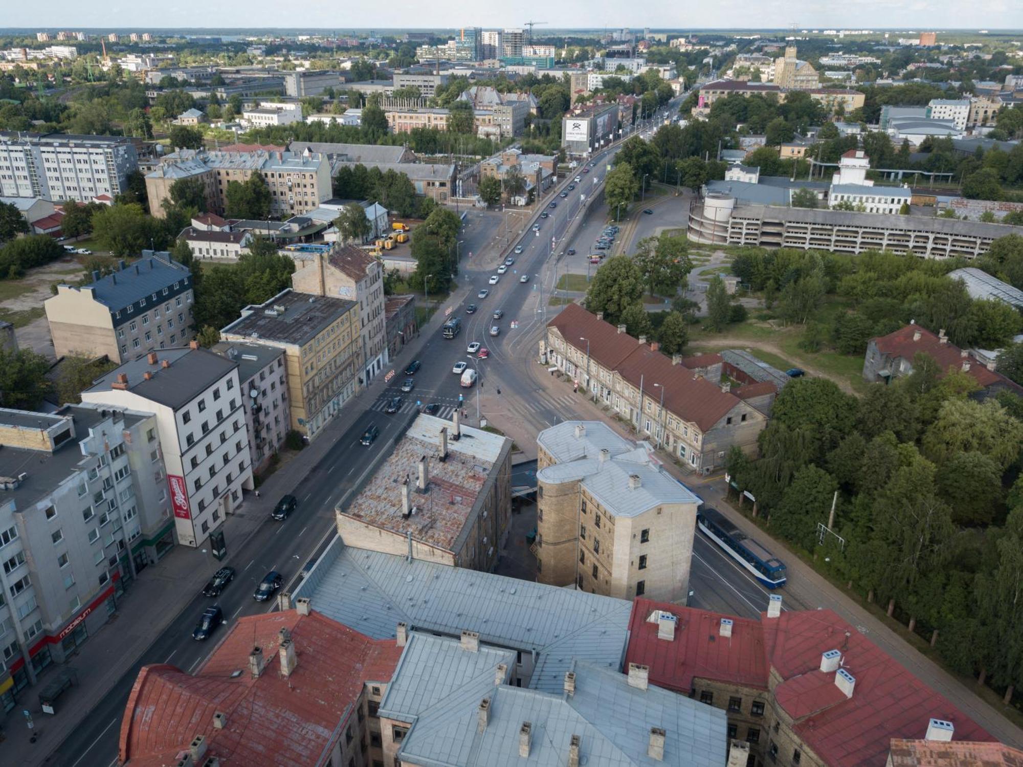 Aparthotel ריגה מראה חיצוני תמונה Aerial view of Jonava