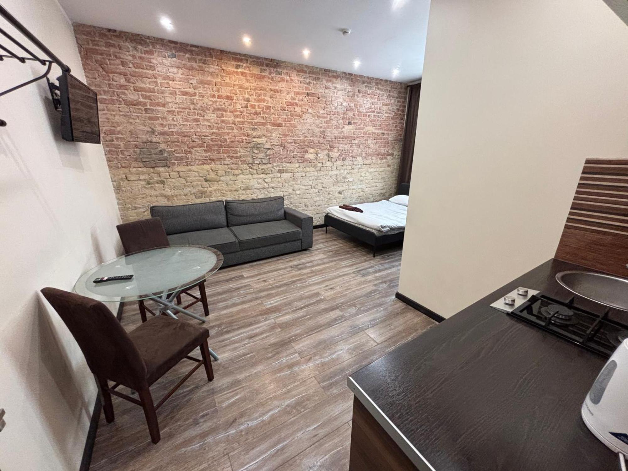 Aparthotel ריגה מראה חיצוני תמונה A studio apartment in Moscow, Russia
