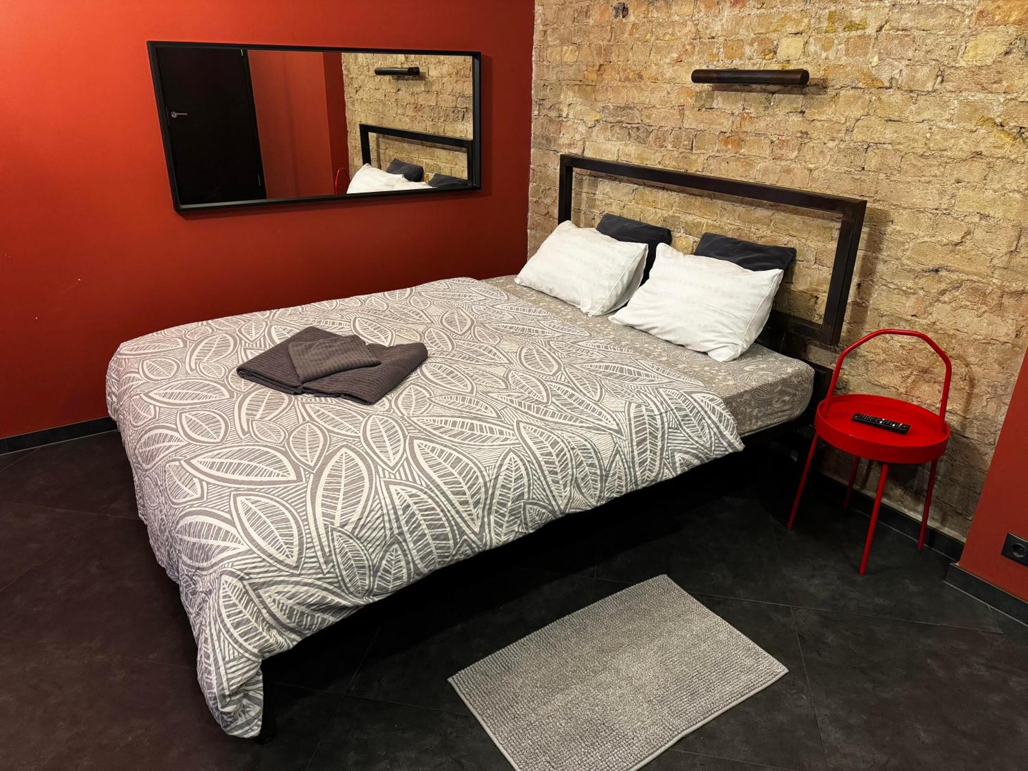 Aparthotel ריגה מראה חיצוני תמונה A room at the hotel