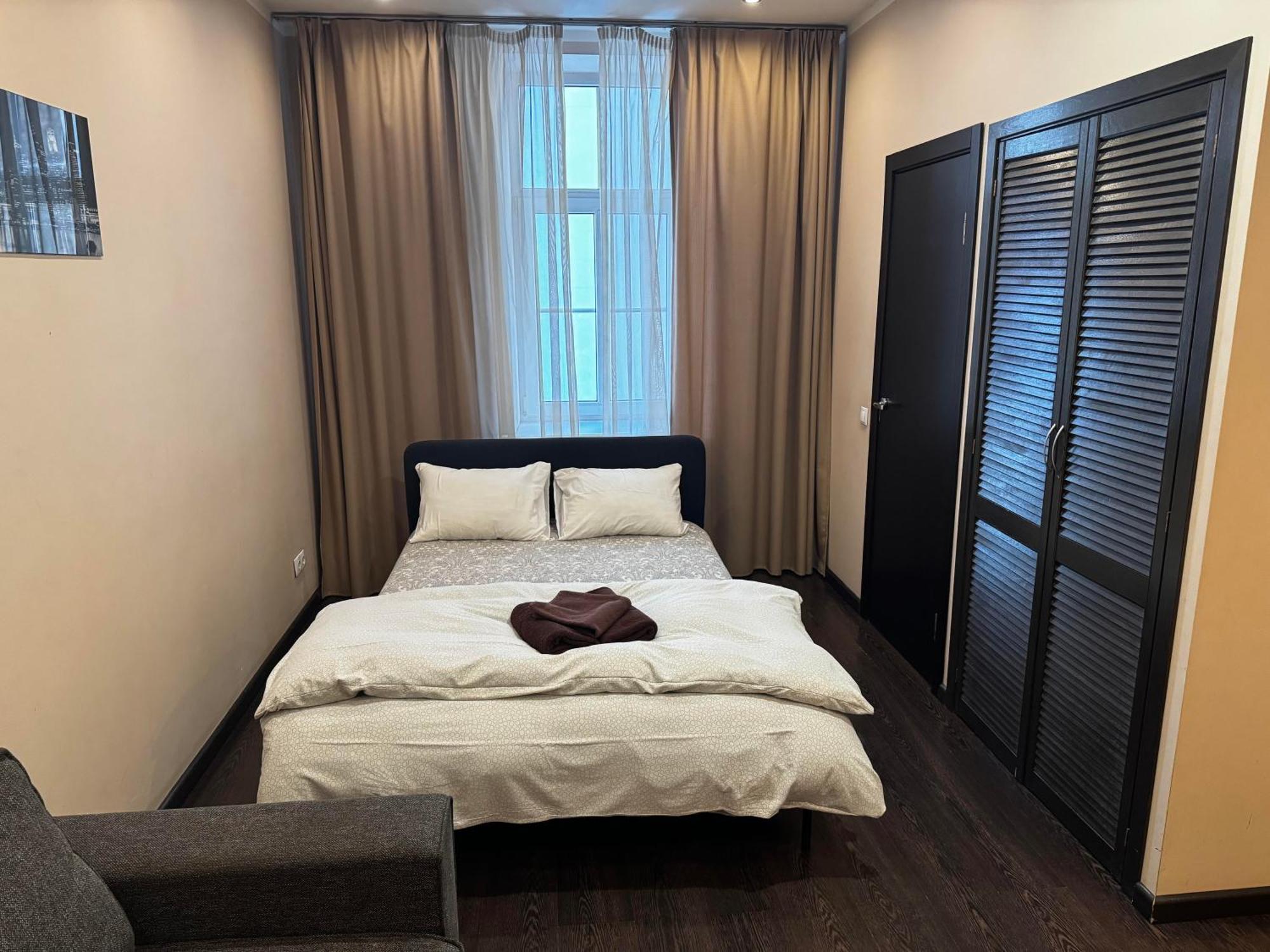 Aparthotel ריגה מראה חיצוני תמונה A room at the hotel